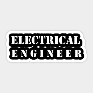Electrical Engineer T-shirts Sticker